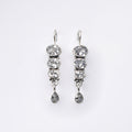 Stacked Zircon Earrings