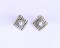 Square Pearl Studds
