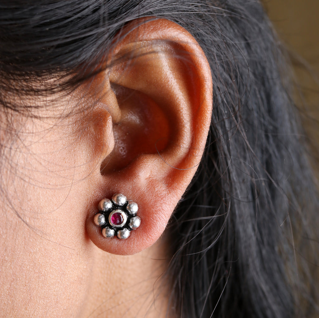 Ruby Kudi Studs