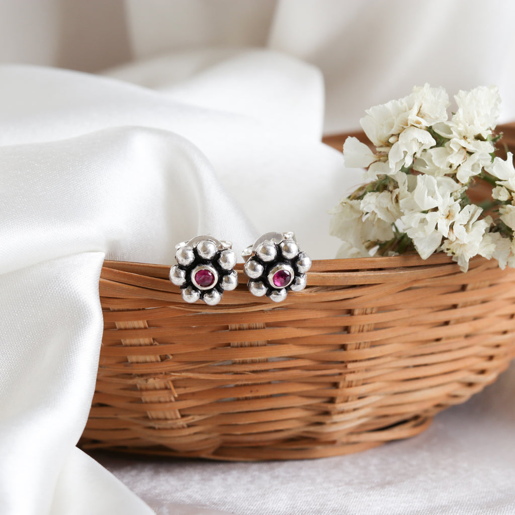 Ruby Kudi Studs