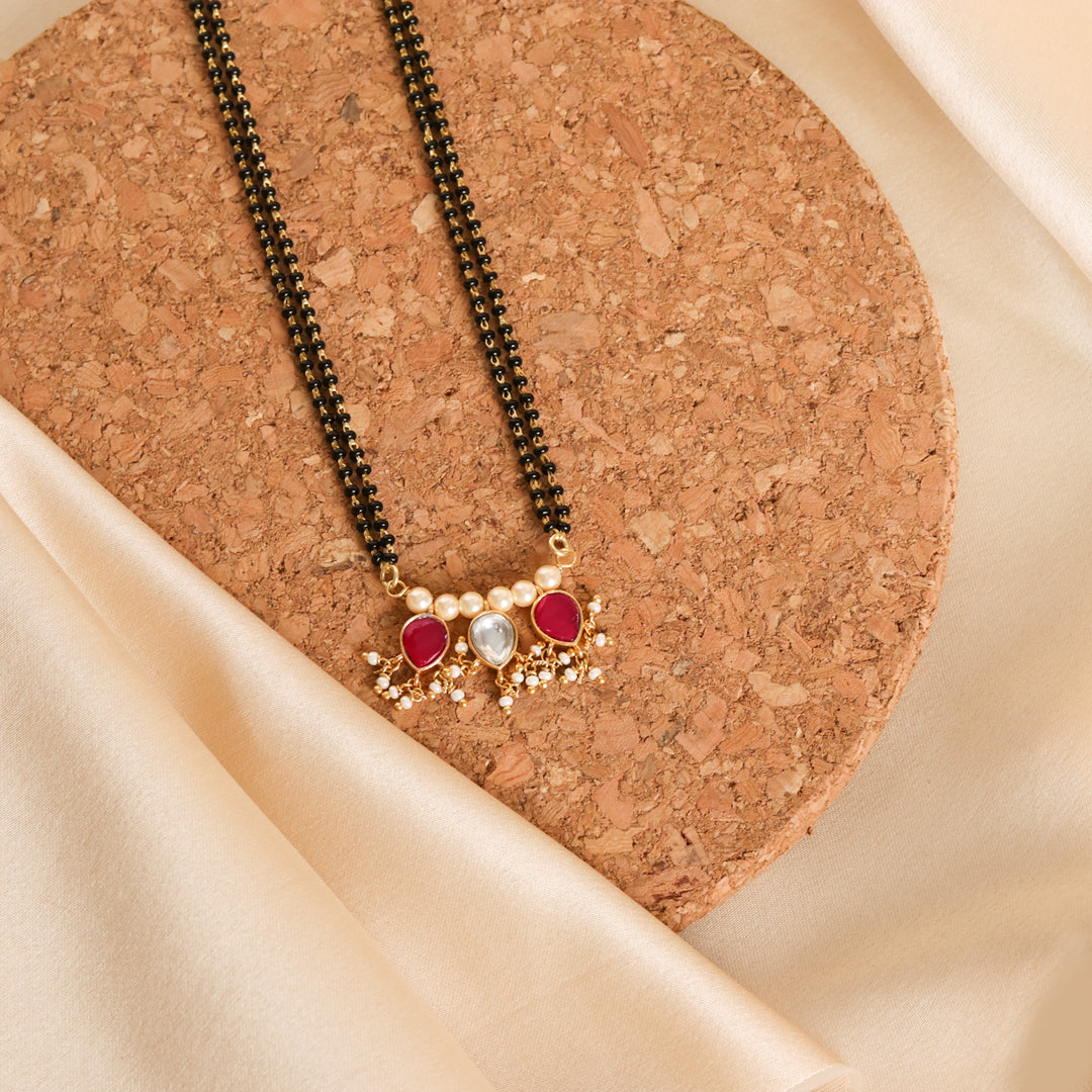 Kundan Drop Mangalsutra