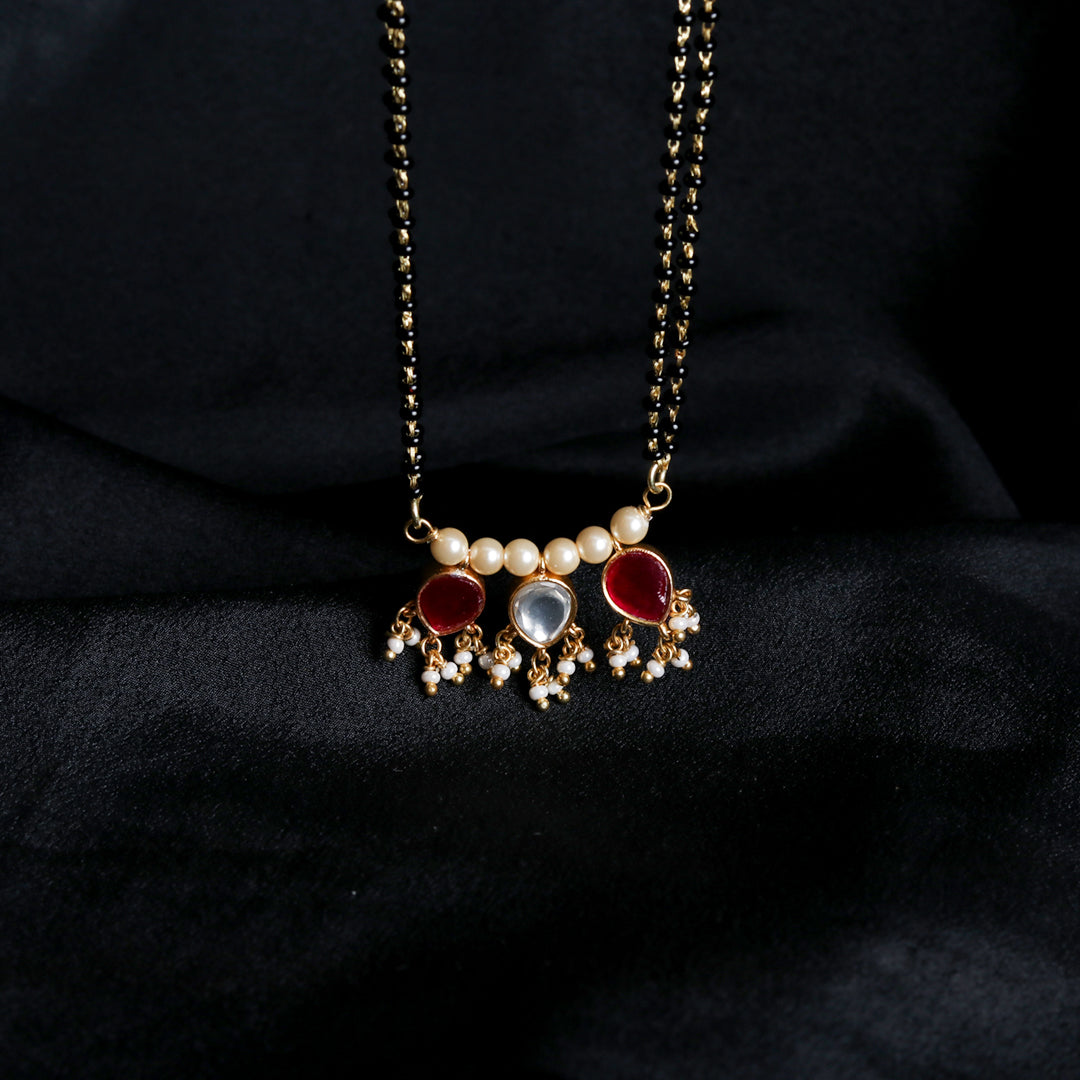 Kundan Drop Mangalsutra