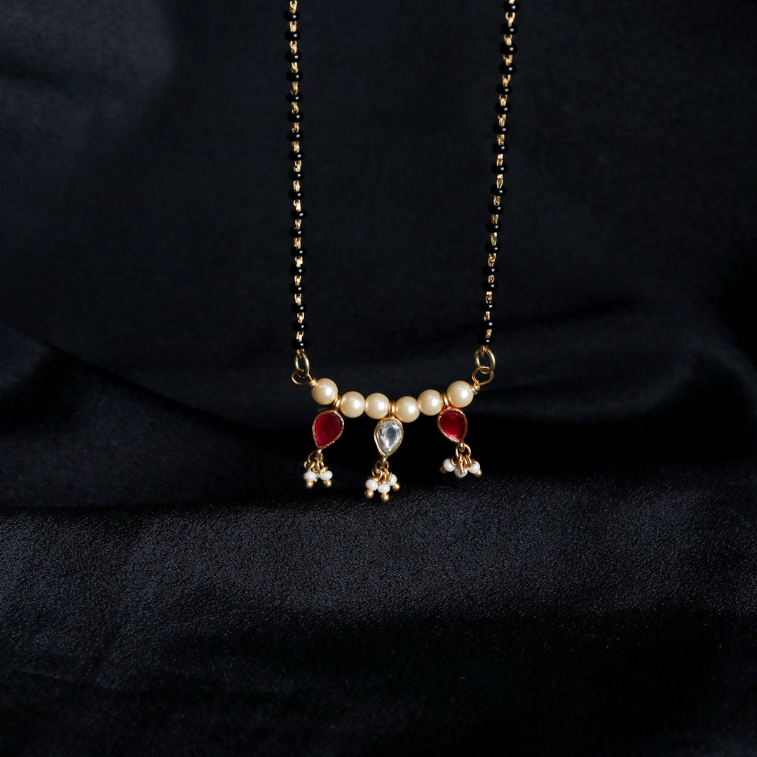 Kundan Pearl Mangalsutra
