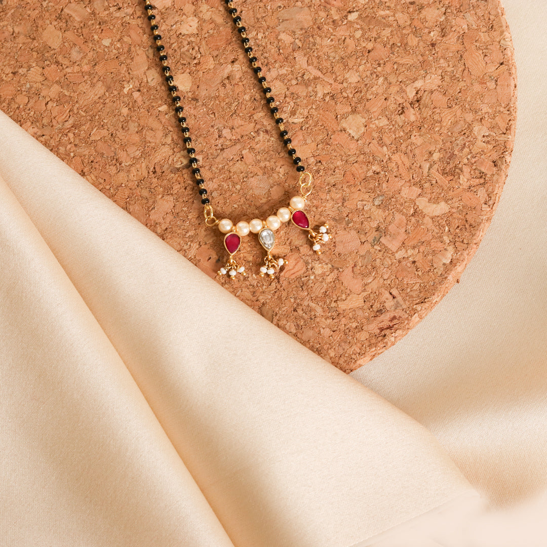 Kundan Pearl Mangalsutra