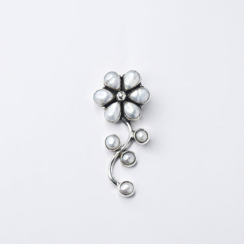 Floral Pearl Pendant
