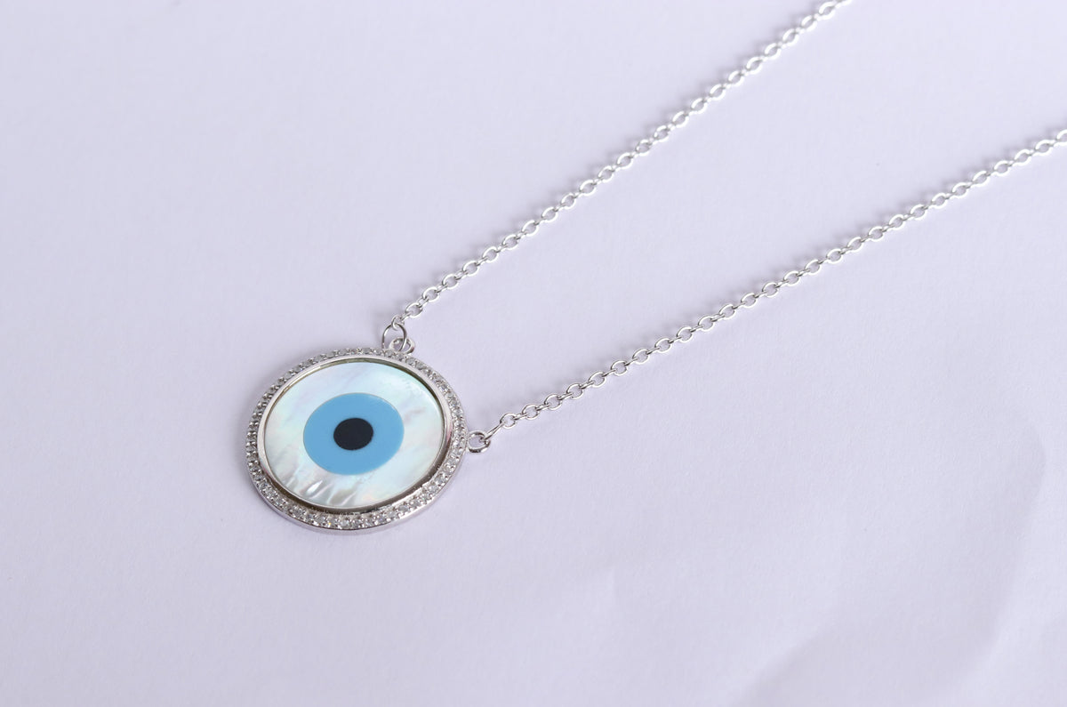 Evil Eye Nazarbattu Neckpiece
