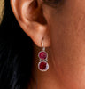 Cute Ruby Earrings