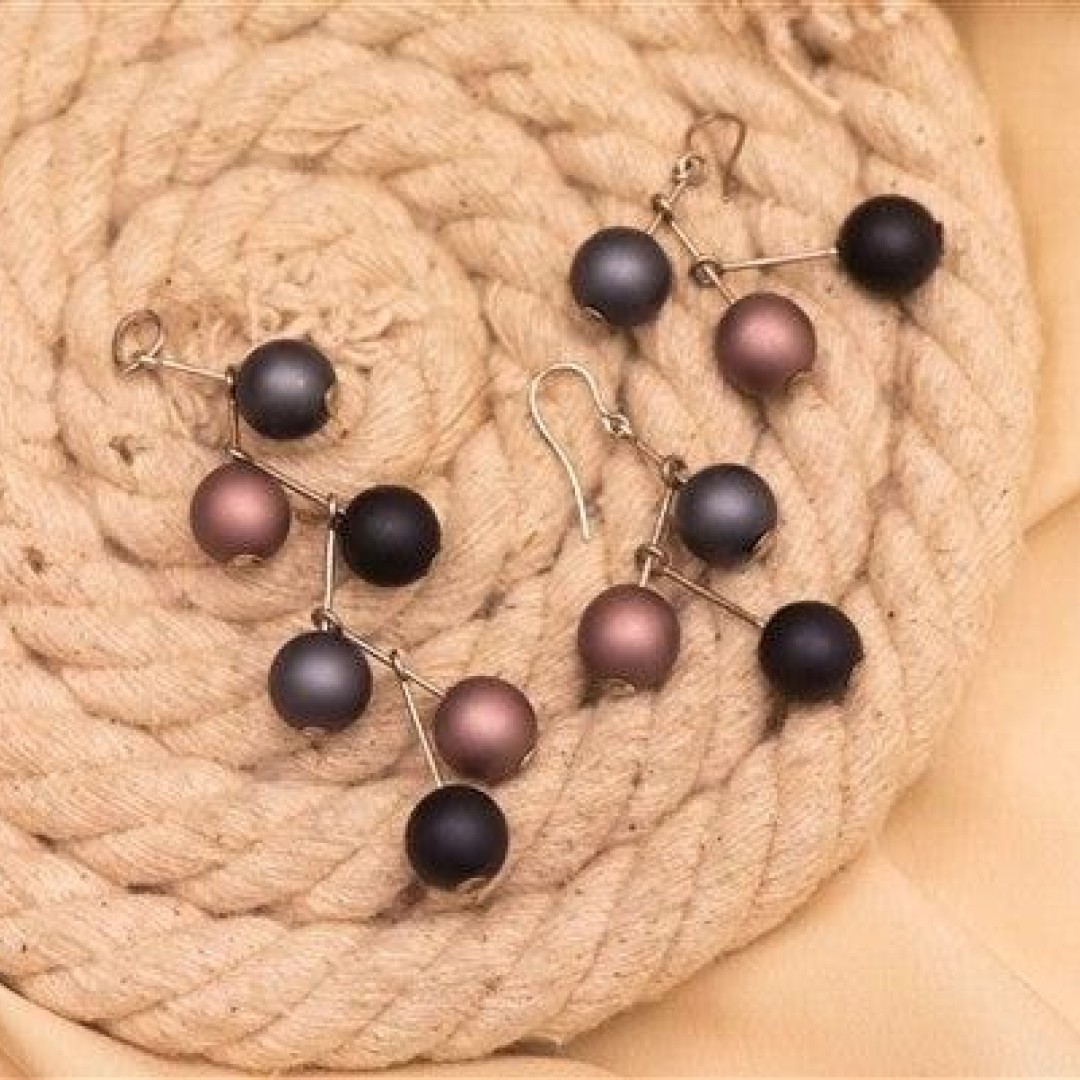 Morocon Beads Pendant Set