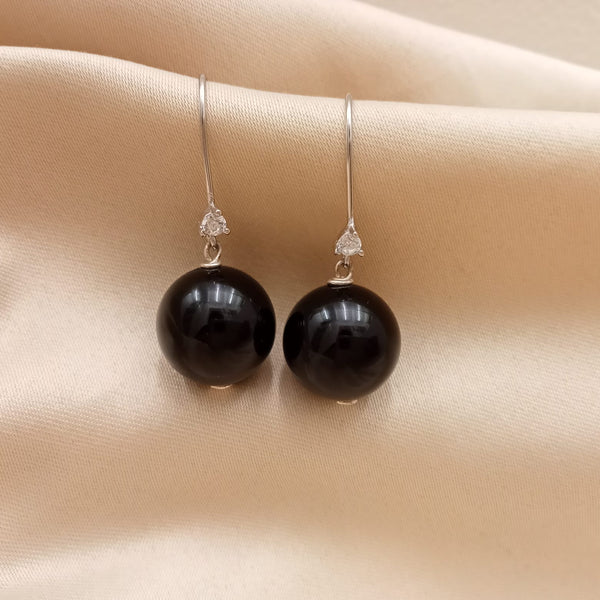 Mari Black Onyx Earrings – Mia Siya