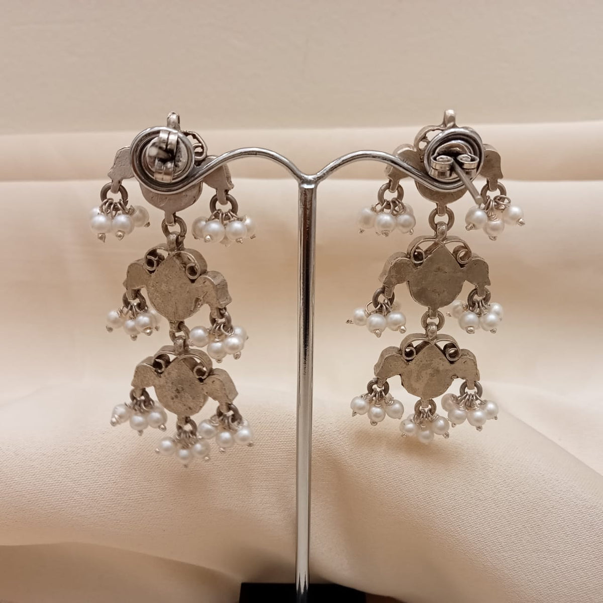 Kundan Pearl Earrings